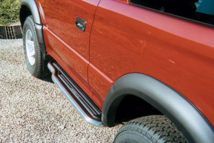 Marche-Pieds Inox Ø50 Toyota Rav4 2000/2006 3 Portes