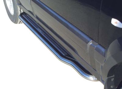 Marche-Pieds Inox Ø50 Kia Sorento Tous Jusqu'a 2008