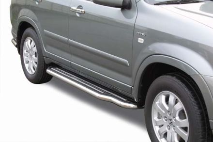 MARCHE-PIEDS INOX Ø50 HONDA CRV 2002/2006