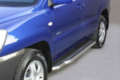 Marche-Pieds Inox Ø50 Kia Sportage 2004/2010
