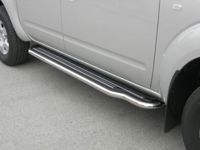 MARCHE-PIEDS INOX Ø50 NISSAN PATHFINDER 2005+