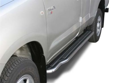 MARCHE-PIEDS INOX Ø50 TOYOTA VIGO XTRA CAB