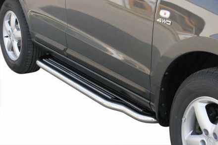 Marche-Pieds Inox Ø50 Hyundai Santa Fe 2006/2010