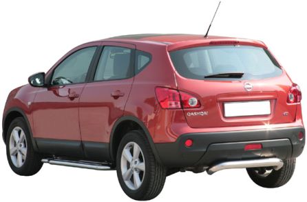Marche-Pieds Inox Ø50 Nissan Qashqai 2007/2010