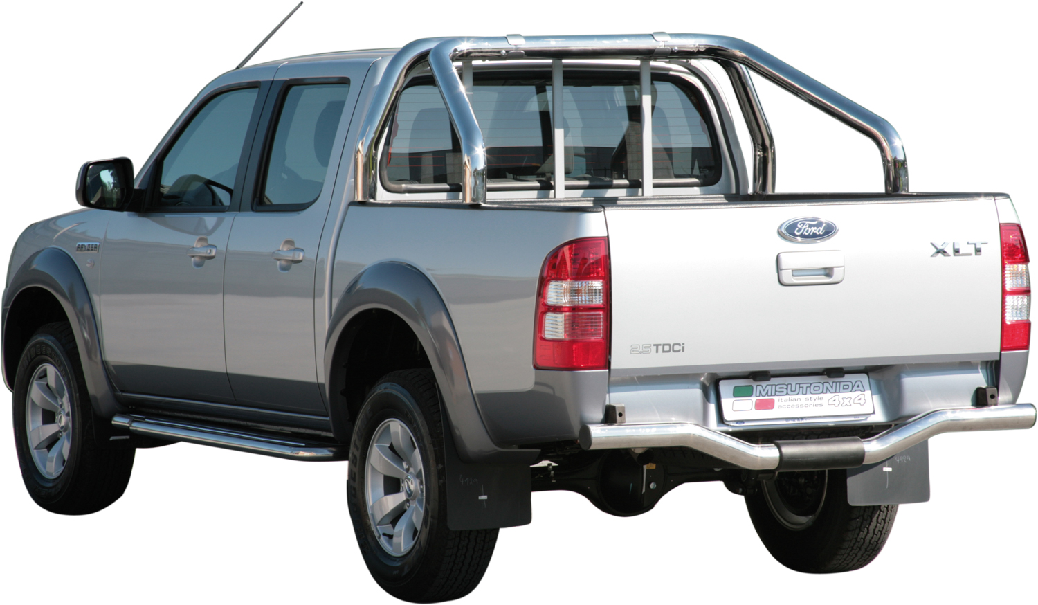 Marche-Pieds Inox Ø50 Ford Ranger 2007/2009 Dbl Cab