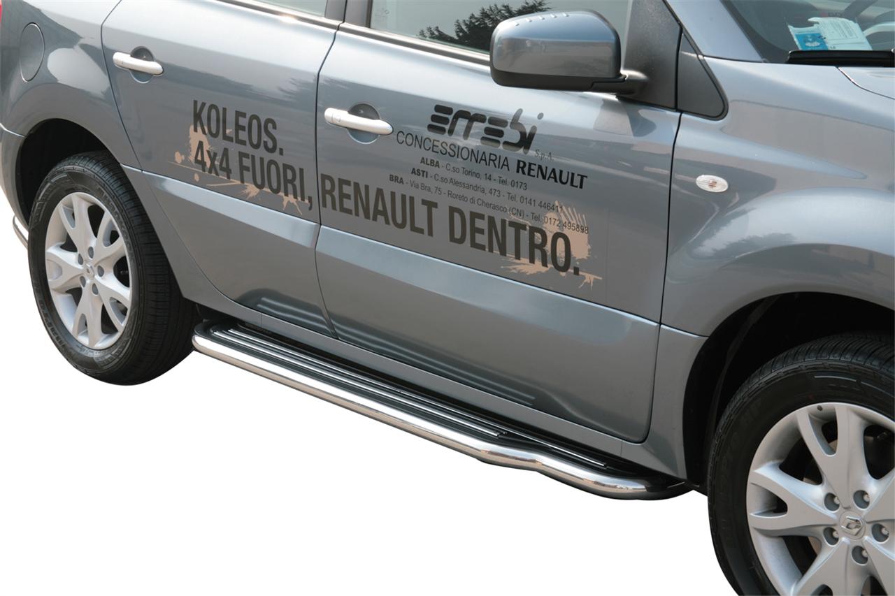 Marche-Pieds Inox Ø50 Renault Koleos 2008+
