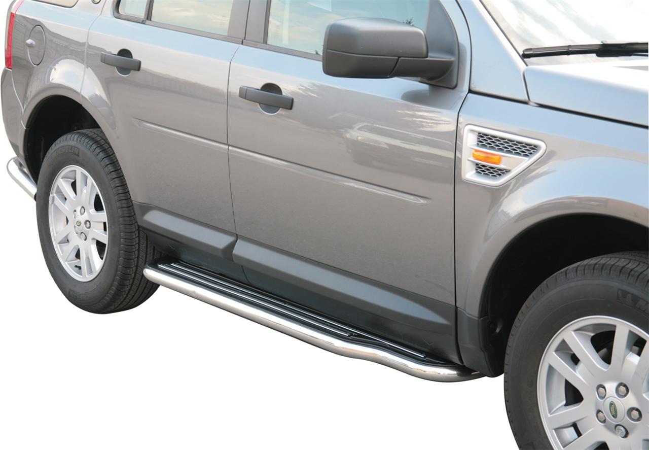 Marche-Pieds Inox Ø50 Landrover Freelander 2 2008/2014