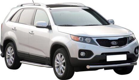Marche-Pieds Inox Ø50 Kia Sorento 2009/2012