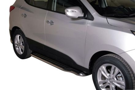 MARCHE-PIEDS INOX Ø50 HYUNDAI IX35 2010+ 