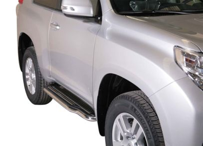 MARCHE-PIEDS INOX Ø50 TOYOTA LC150 3PORTES 2009+