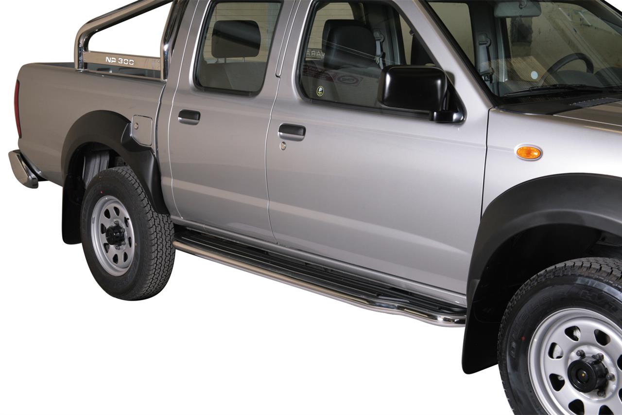 Marche-Pieds Inox Ø50 Nissan Np300 Double Cabine 2008/2012