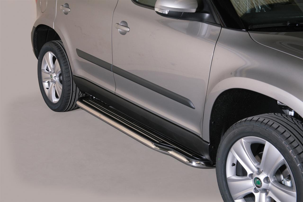 Marche-Pieds Inox Ø50 Skoda Yeti 2011+