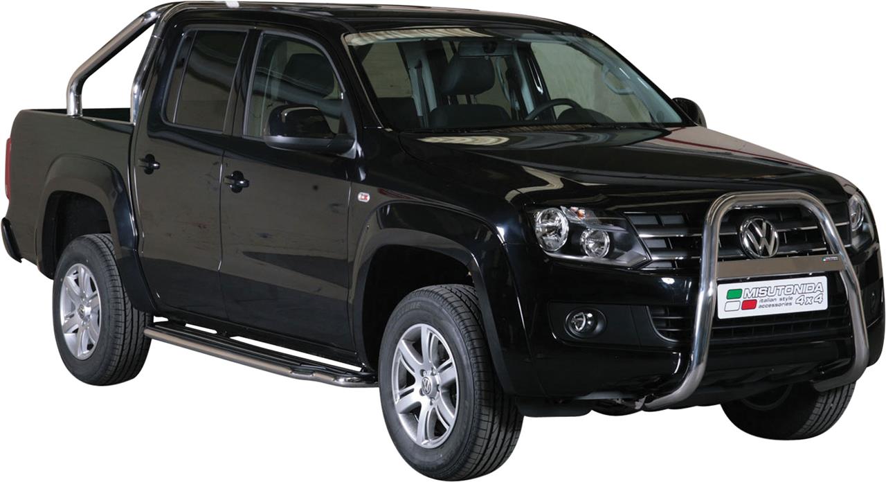 MARCHE-PIEDS INOX Ø50 VOLKSWAGEN AMAROK 2010+