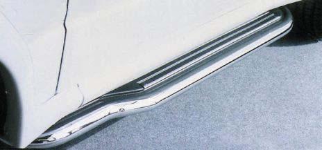 MARCHE-PIEDS INOX Ø50 MITSUBISHI PAJERO 5 PORTES 2.5L 89/96