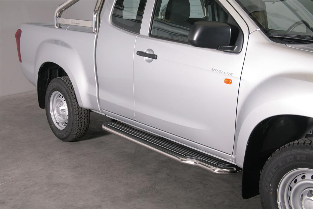 MARCHE-PIEDS INOX Ø50 ISUZU DMAX 2012/2020 SPACE CAB