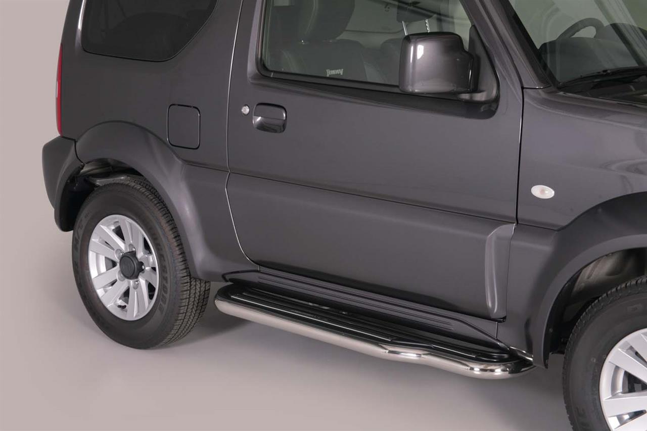 MARCHE-PIEDS INOX Ø50 SUZUKI JIMNY 2012/2018