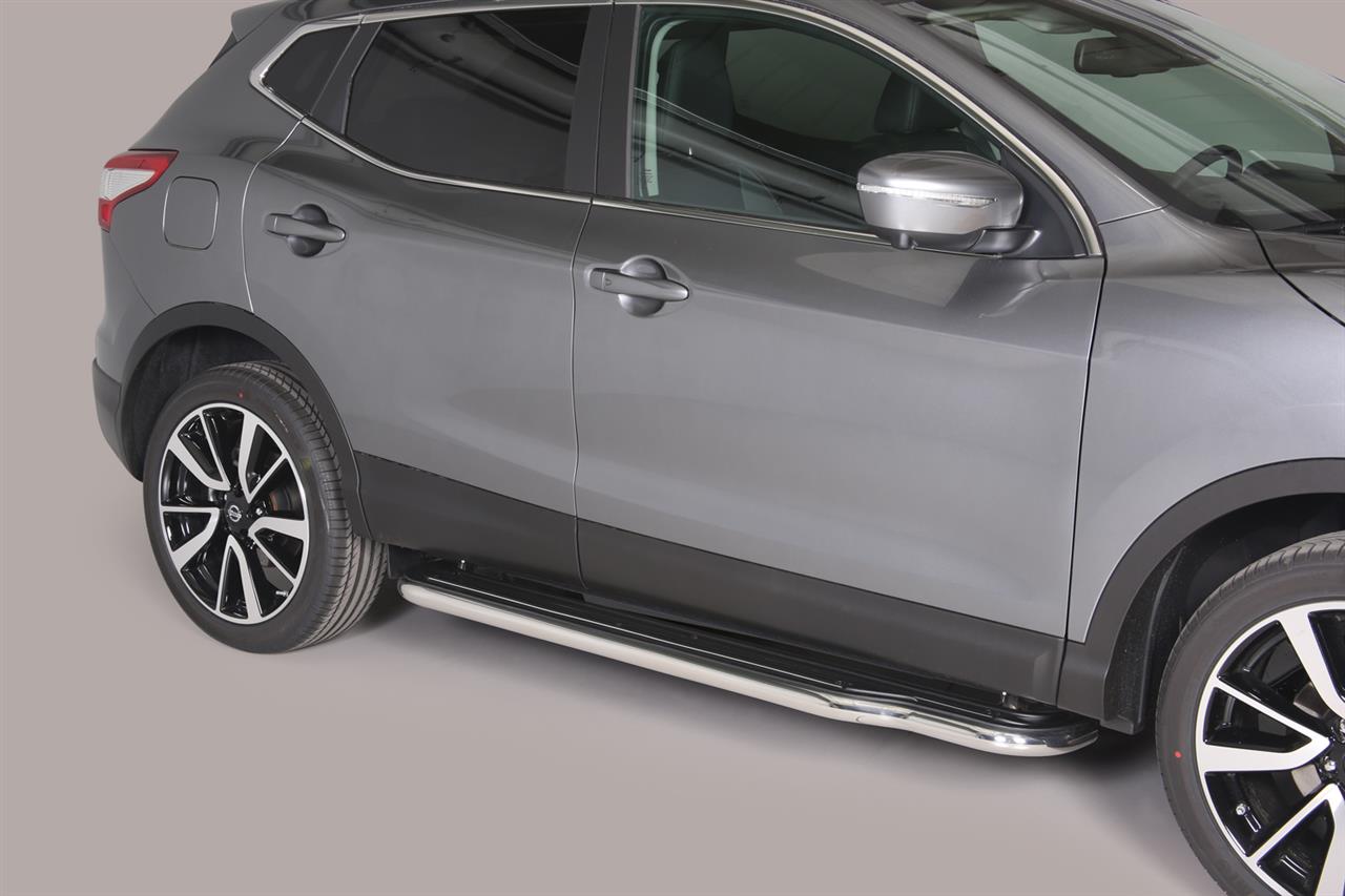 Marche-Pieds Inox Ø50 Nissan Qashqai 2014+/2017+