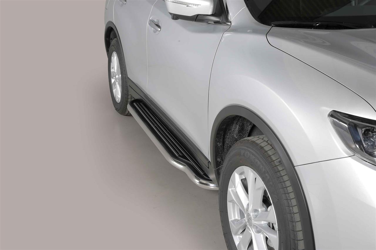 MARCHE-PIEDS INOX Ø50 NISSAN XTRAIL 2015+