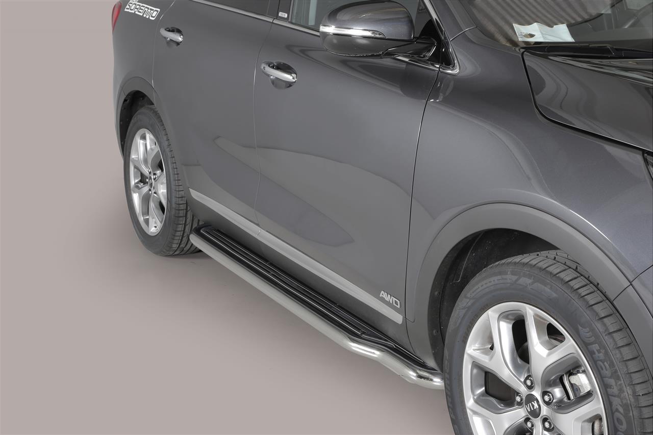 Marche-Pieds Inox Ø50 Kia Sorento 2015/2018