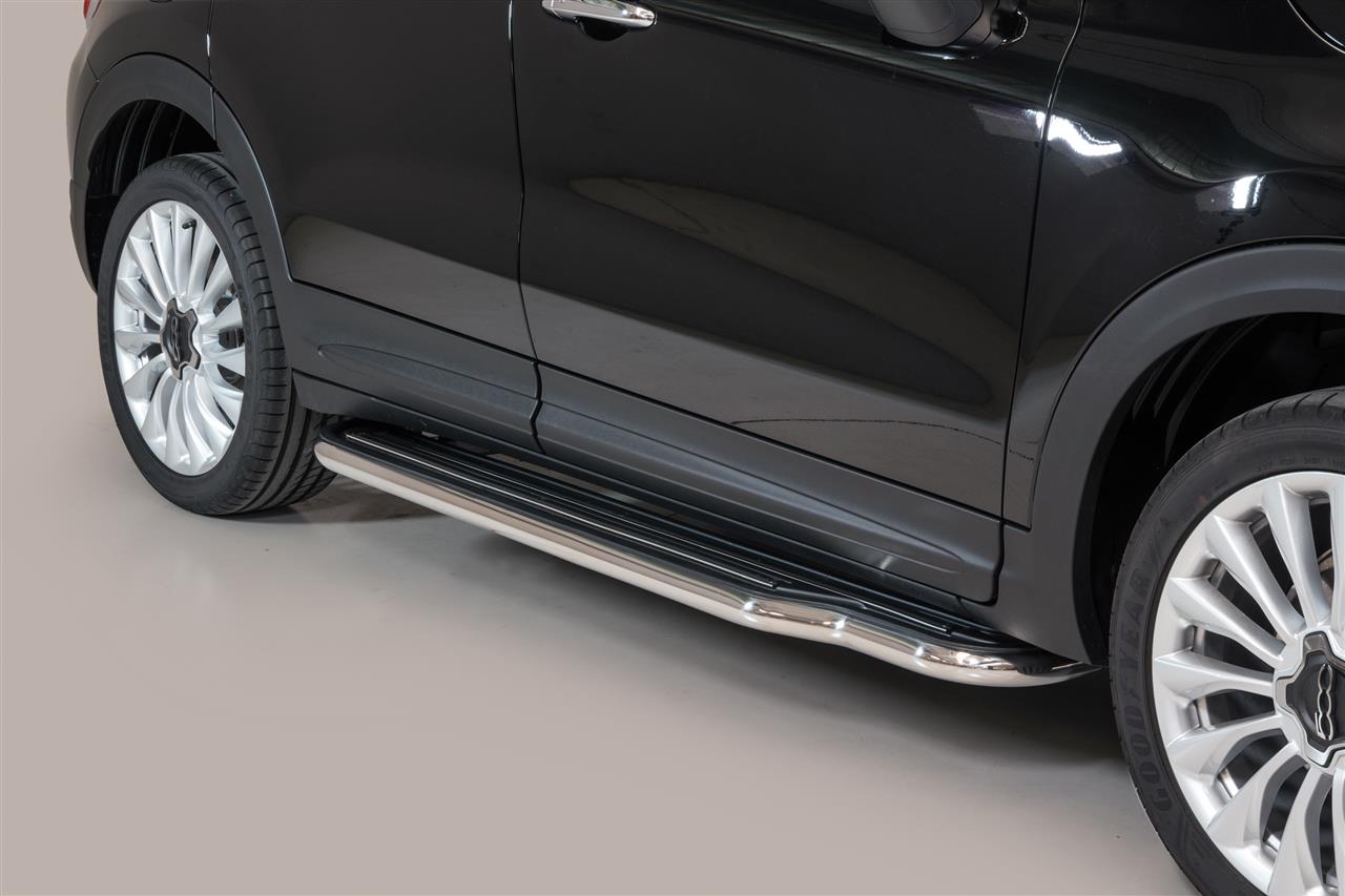 MARCHE-PIEDS INOX Ø50 FIAT 500 X 2015+