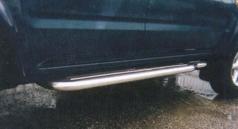 Marche-Pieds Inox Ø50 Toyota Hilux Double Cab 1998/2005