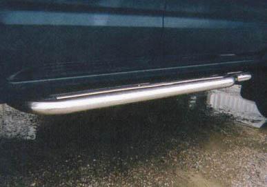 Marche-Pieds Inox Ø50 Nissan Navara King Cab Xtra Cab 1998/2005