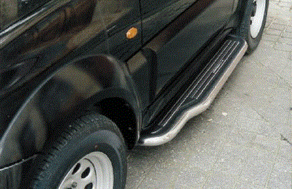 MARCHE-PIEDS INOX Ø50 SUZUKI JIMNY 1998/2005