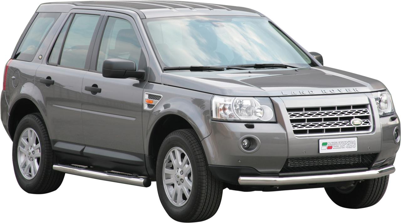 Protection De Pare Choc Avant Ø76 Inox Land Rover Freelander 2 2008+