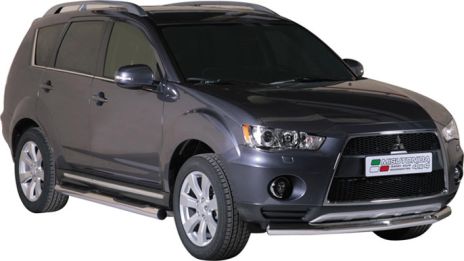 Protection De Pare Choc Avant Ø76 Inox Mitsubishi Outlander 2010+