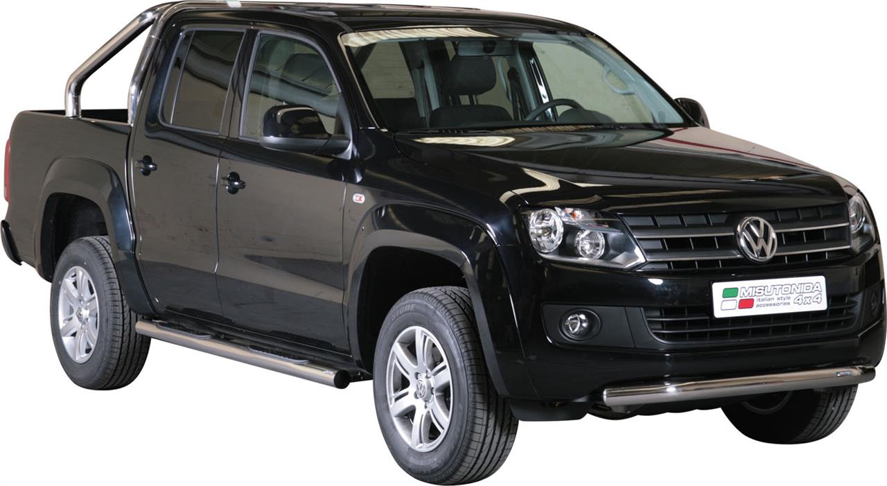 PARE CHOC AVANT Ø 76 INOX VOLKSWAGEN AMAROK 2010+