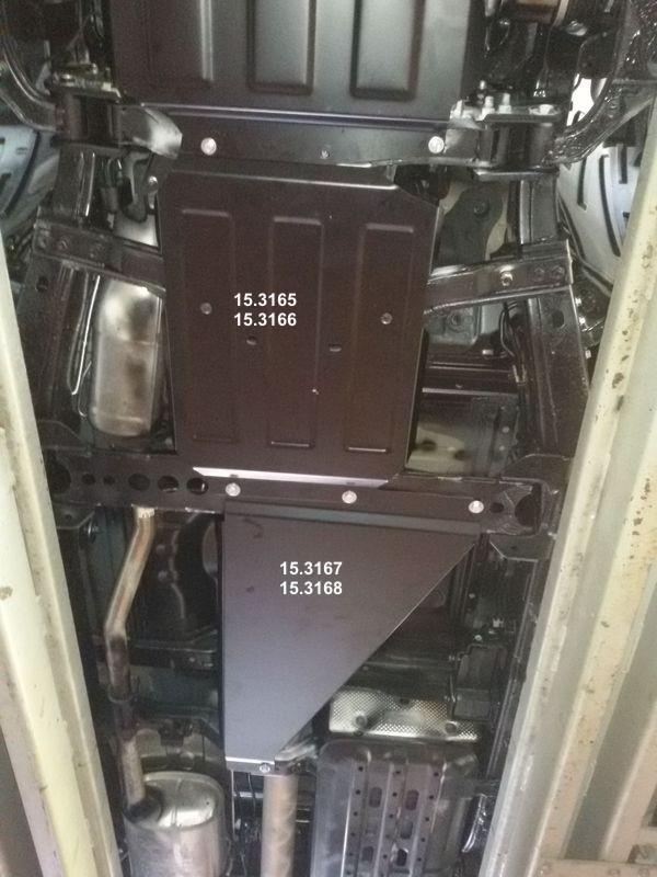 PROTÈGE TRANSFERT NISSAN NP300 2016+ ACIER 3MM