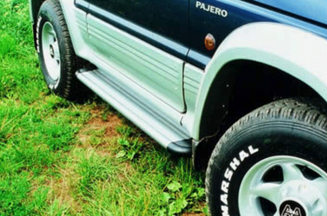 Marche Pieds Aluminium S50 Mitsubishi Pajero 3 Portes 1991/2004