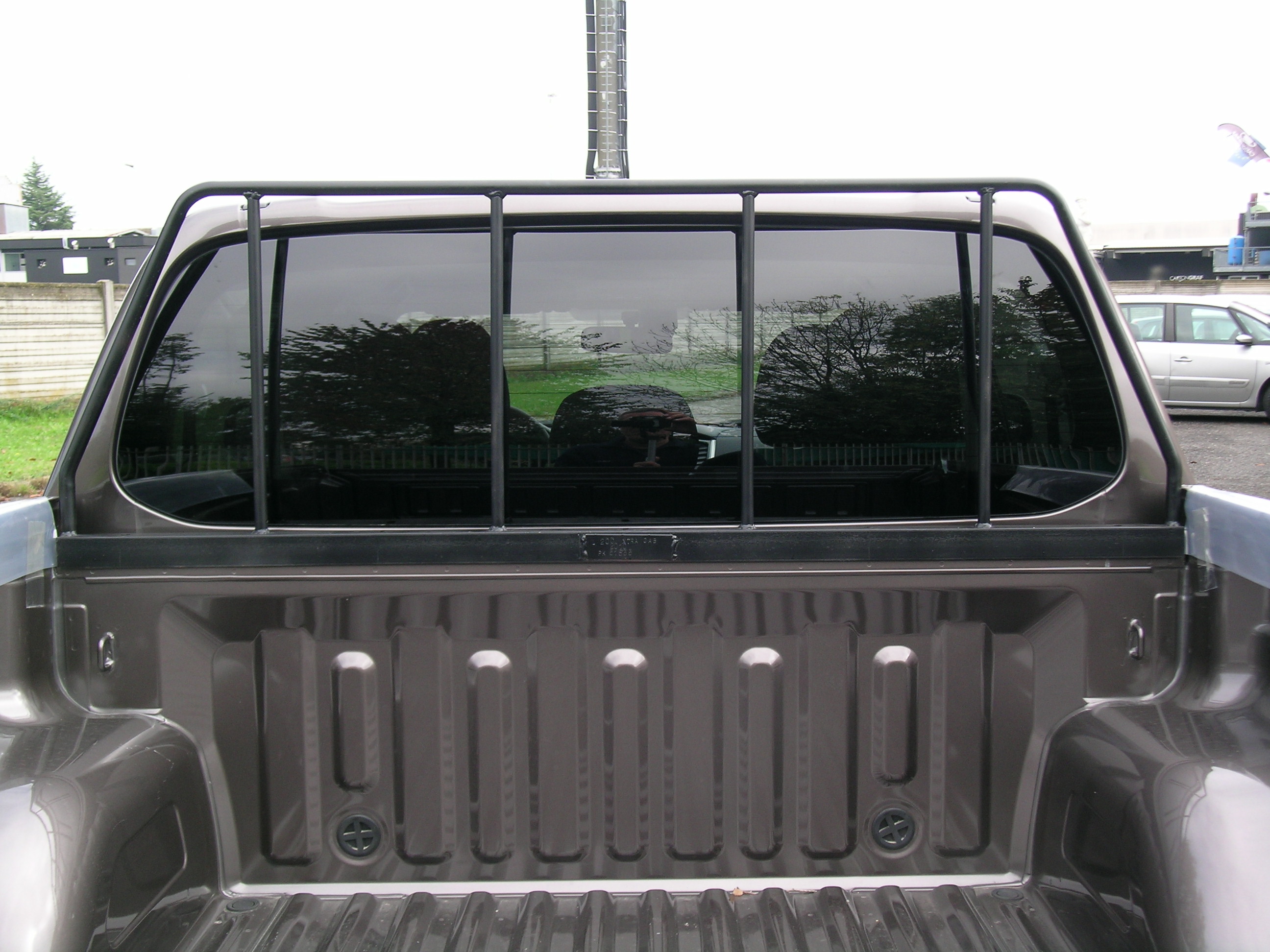 Protection Vitre Noire Mitsubishi L200/ Fiat Fullback 2016+ Double/club Cab