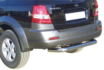 Pare Choc Arriere Inox Ø76 Kia Sorento -2006