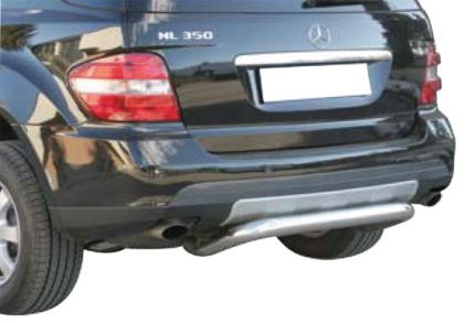 Pare Choc Arriere Inox Ø76 Mercedes Ml 2006+ (Sauf 500Ml)