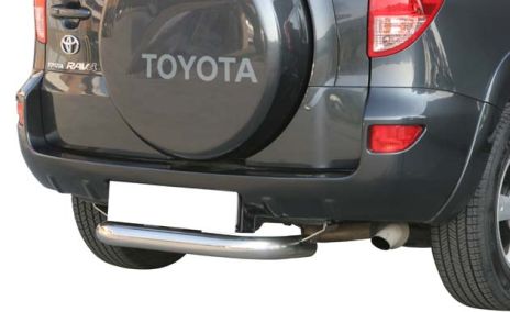 PARE CHOC ARRIERE INOX Ø 76 TOYOTA RAV4 2006/2009