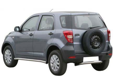 Pare Choc Arriere Inox Ø76 Daihatsu Terios 2006/2008