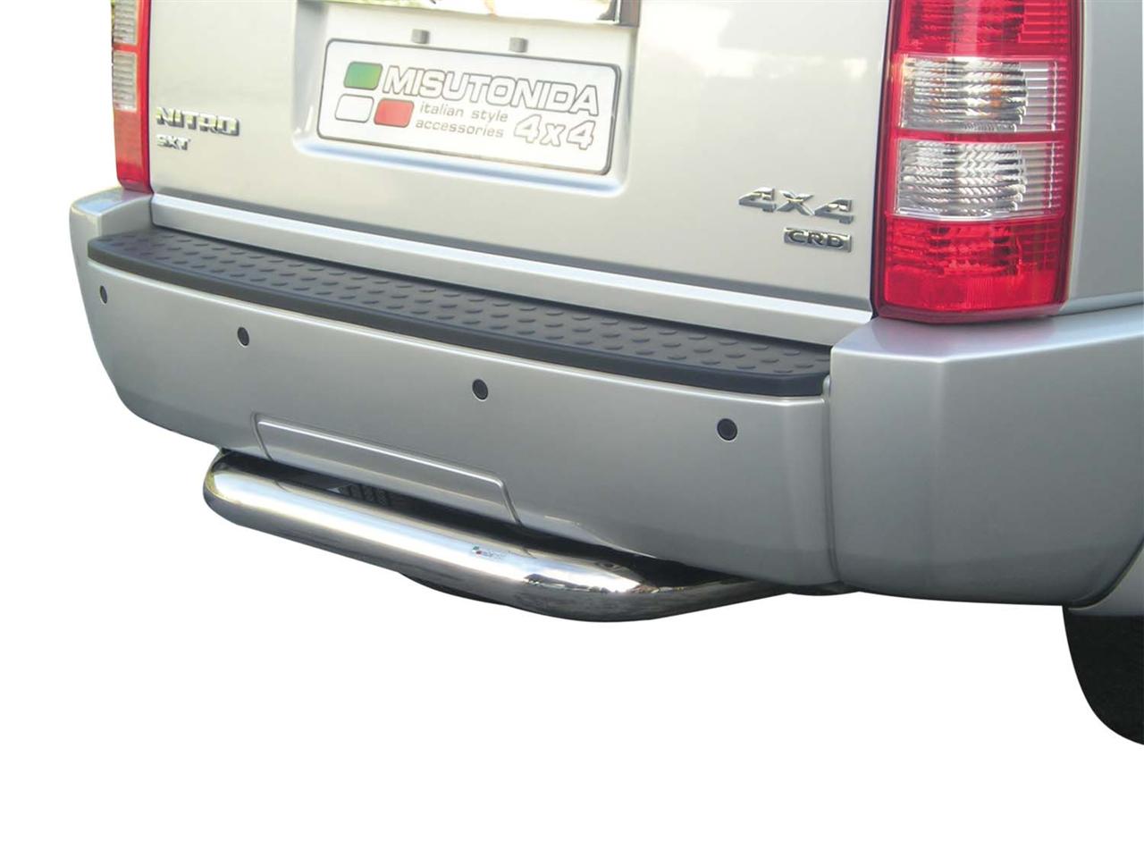 Pare Choc Arriere Inox Ø76 Dodge Nitro 2007+