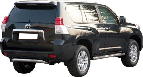 PARE CHOC ARRIERE INOX Ø 76 TOYOTA LC150 2009+