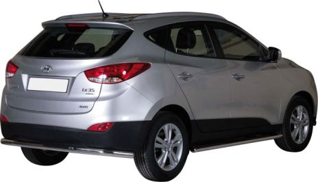 PARE CHOC ARRIERE INOX Ø 63 HYUNDAI IX35 2010+