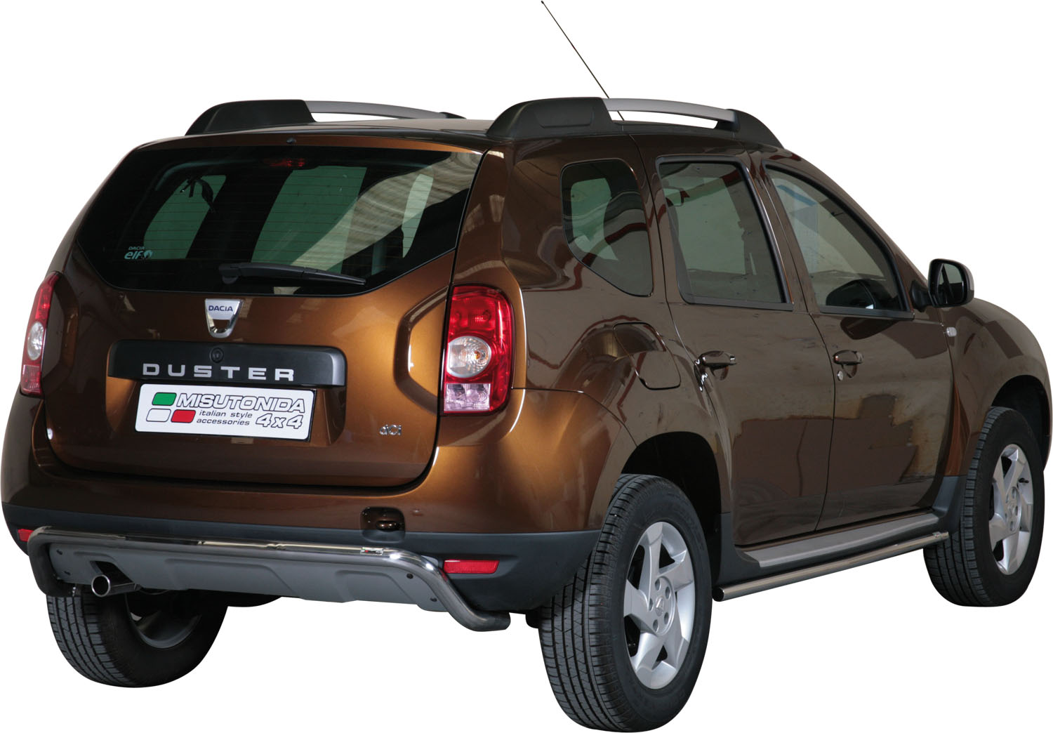 PARE CHOC ARRIERE INOX Ø 50 DACIA DUSTER 2010/2017