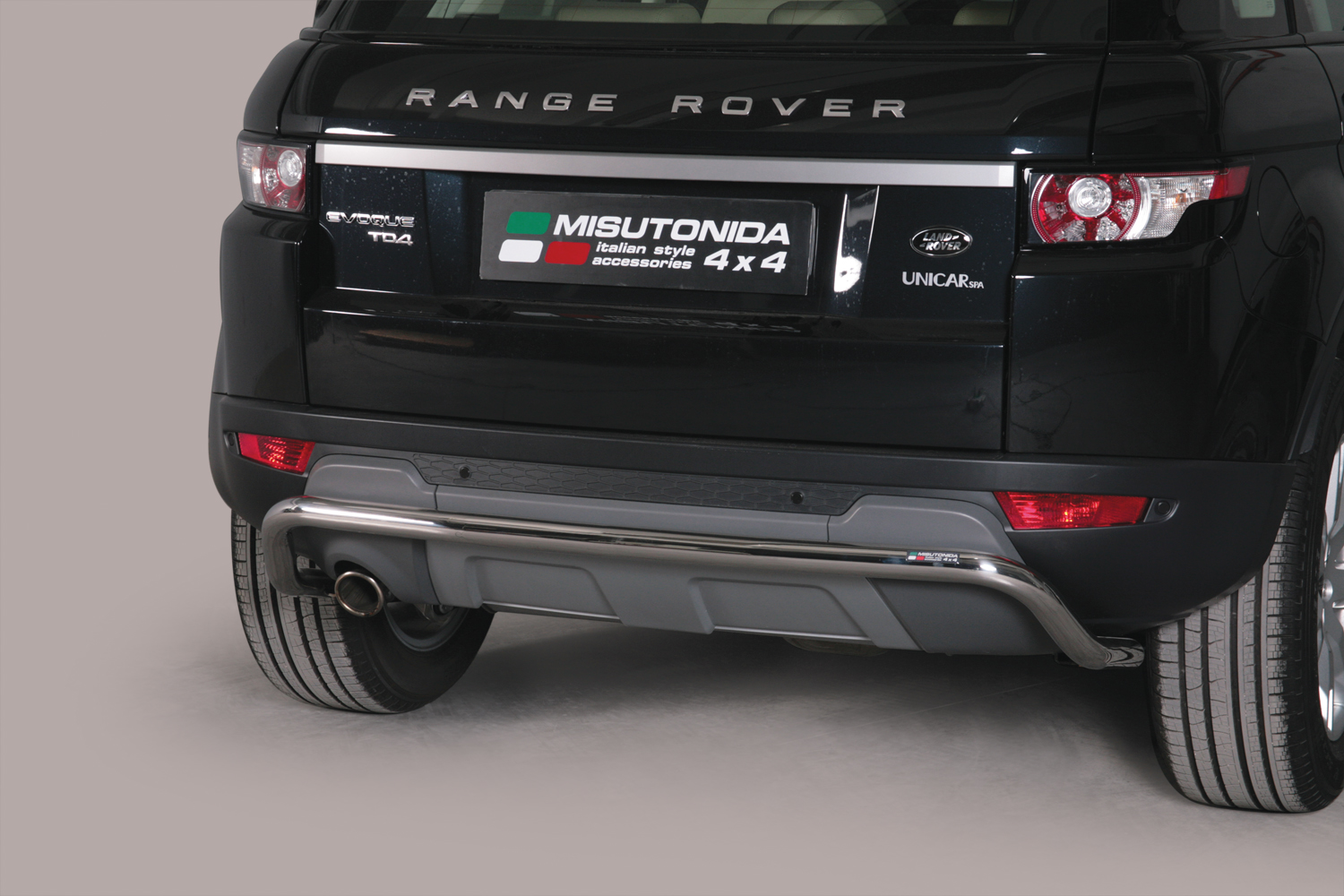 Pare Choc Arriere Inox Ø50 Range Rover Evoque 2012+