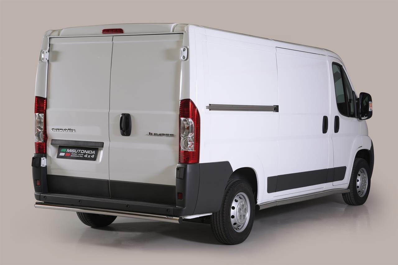 PARE CHOC ARRIERE INOX Ø 63 CITROEN JUMPER 2006+