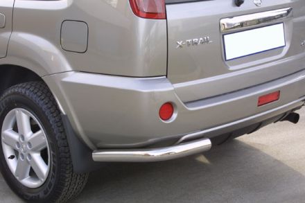 Protection Angles De Pare-Choc Inox Ø63 Nissan Xtrail 2004/2007