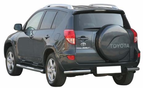 Protection Angles De Pare-Choc Inox Ø63 Toyota Rav 4 2006/2009