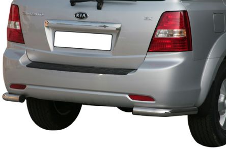 Protection Angles De Pare-Choc Inox Ø63 Kia Sorento 2006/2008