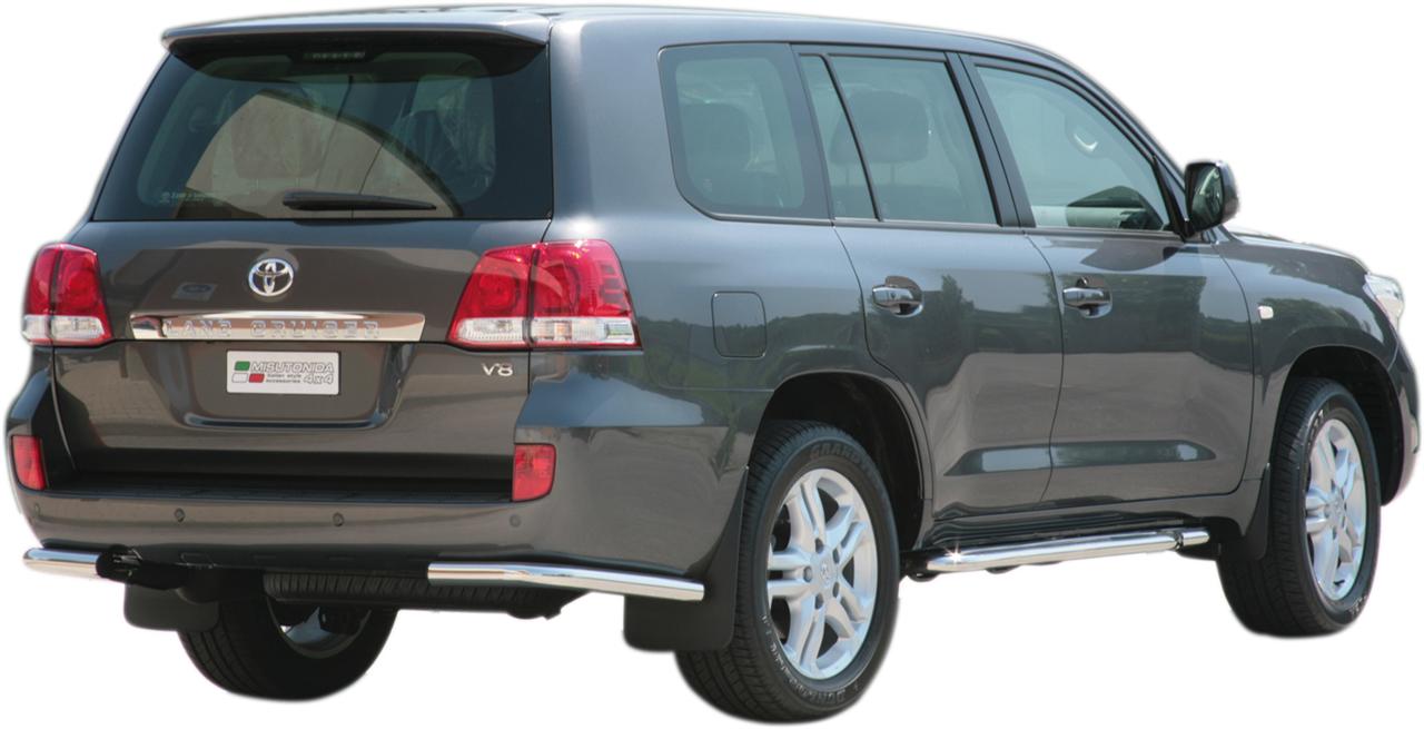 PROTECTION ANGLES DE PARE-CHOC INOX Ø 63 TOYOTA LC200 V8 2008/2011