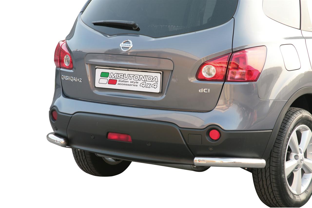 Protection Angles De Pare-Choc Inox Ø63 Nissan Qashqai +2 2008+