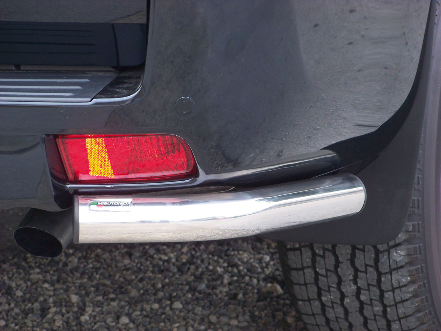 PROTECTION ANGLES DE PARE-CHOC INOX Ø 50 TOYOTA LC150 ( X2) 3 PORTES