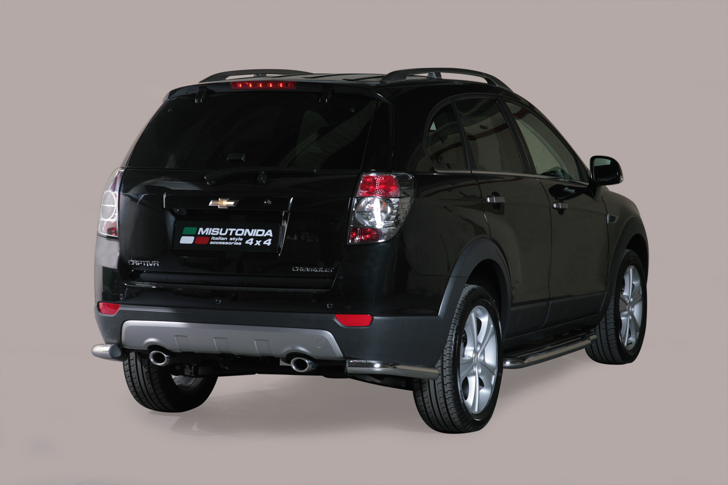 Protection Angles De Pare-Choc Inox Ø63 Chevrolet Captiva 2011+